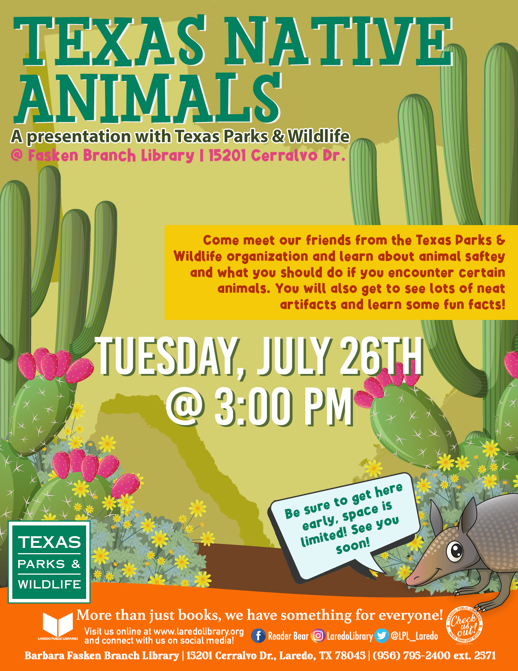 Texas Native Animals A Presentation with Texas Parks & Wildlife