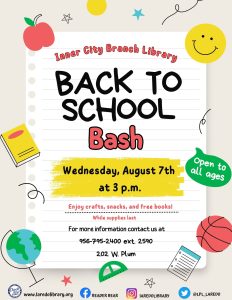 Back to School Bash! @ Inner City Branch Library