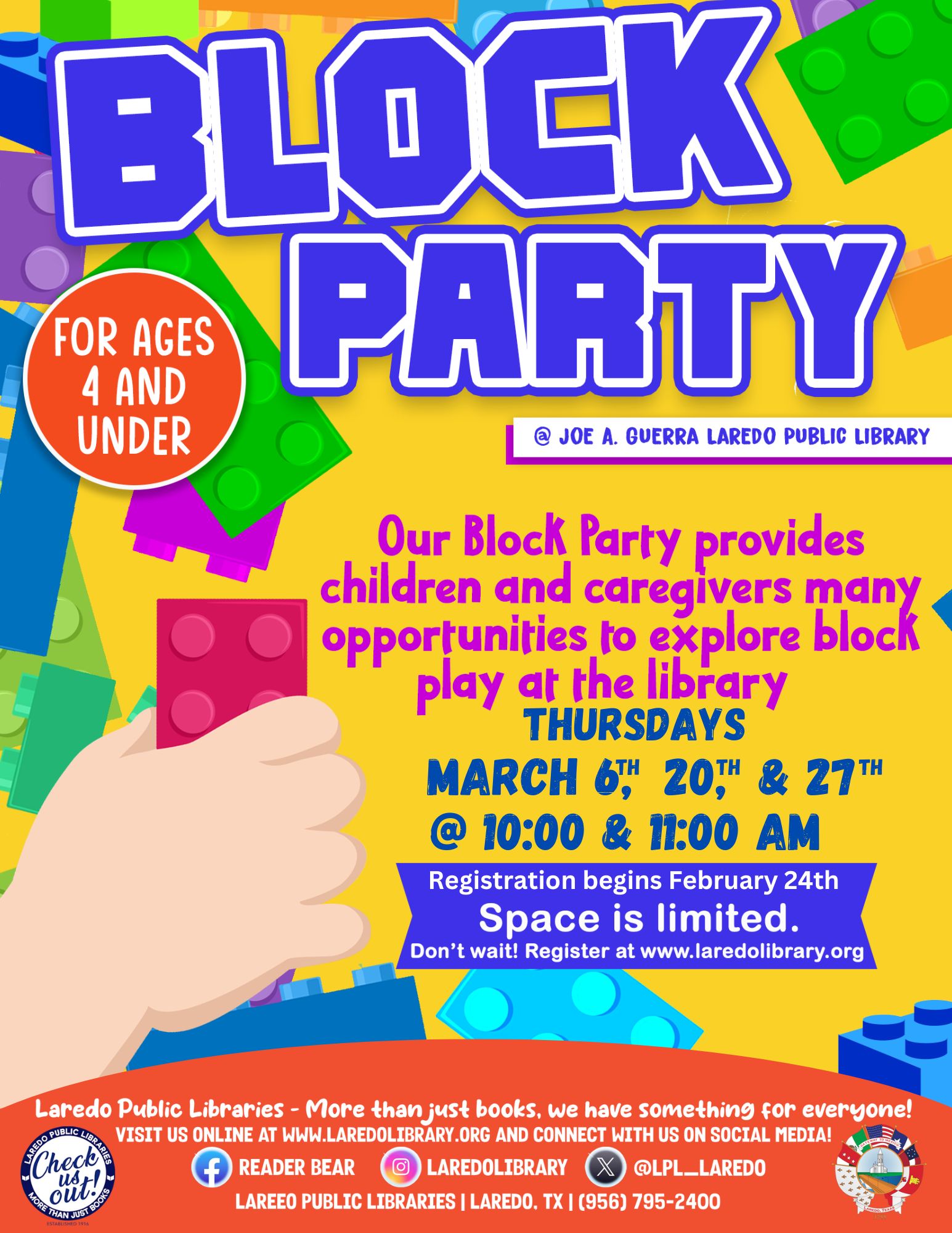 Block Party Registration Begins