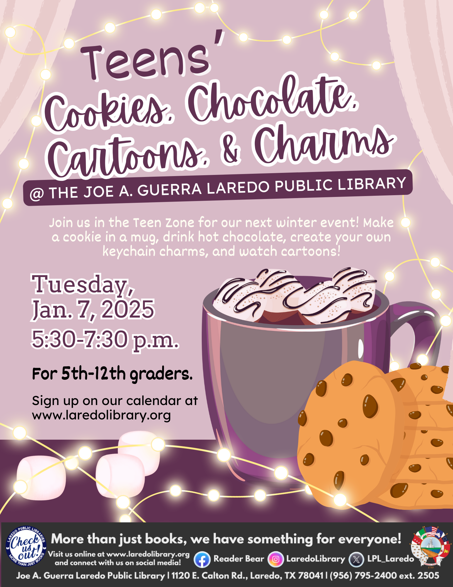 Cookies, Chocolate, Cartoons, & Charms