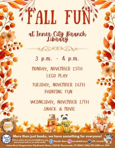 Fall Fun @Inner City Branch Library @ Inner City Branch Library