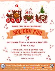 Holiday Fun @ Inner city Branch Library