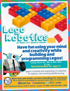 LEGO Robotics @ Inner City Branch Library