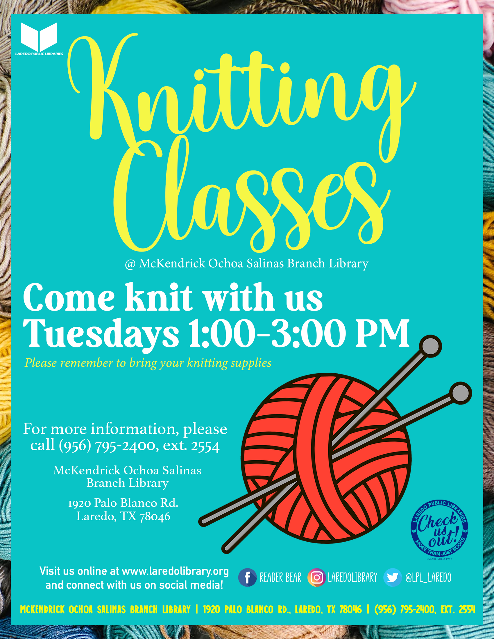 Knit with us! @ MOS