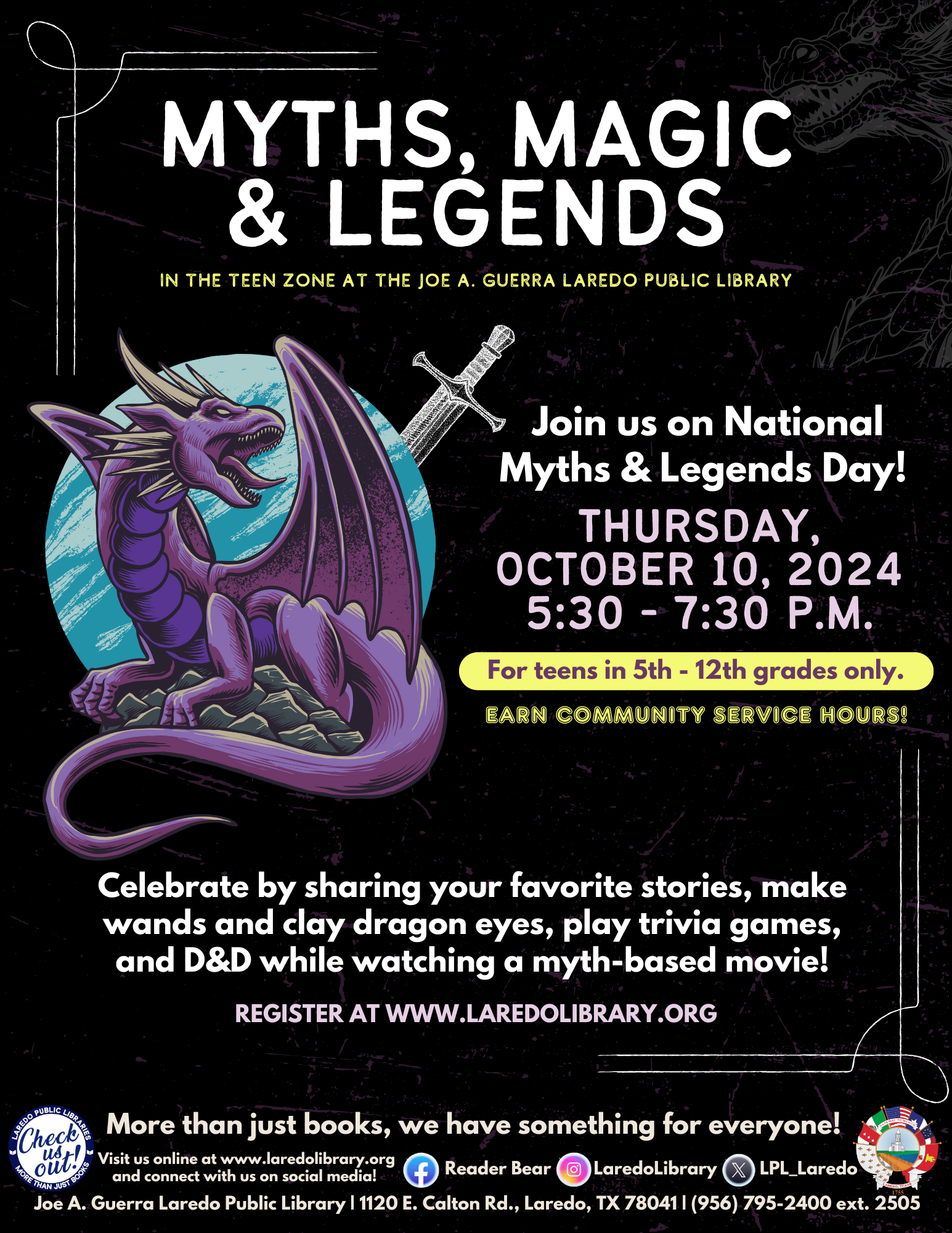 Myths, Magic, & Legends