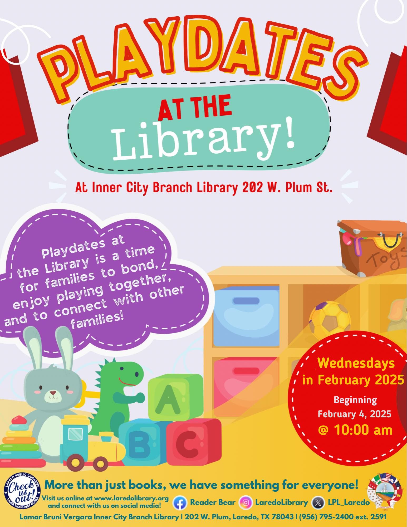 Playdates at the Library