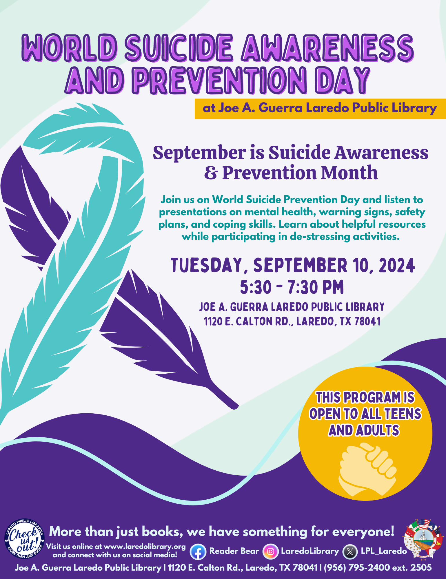 Suicide Awareness & Prevention Event