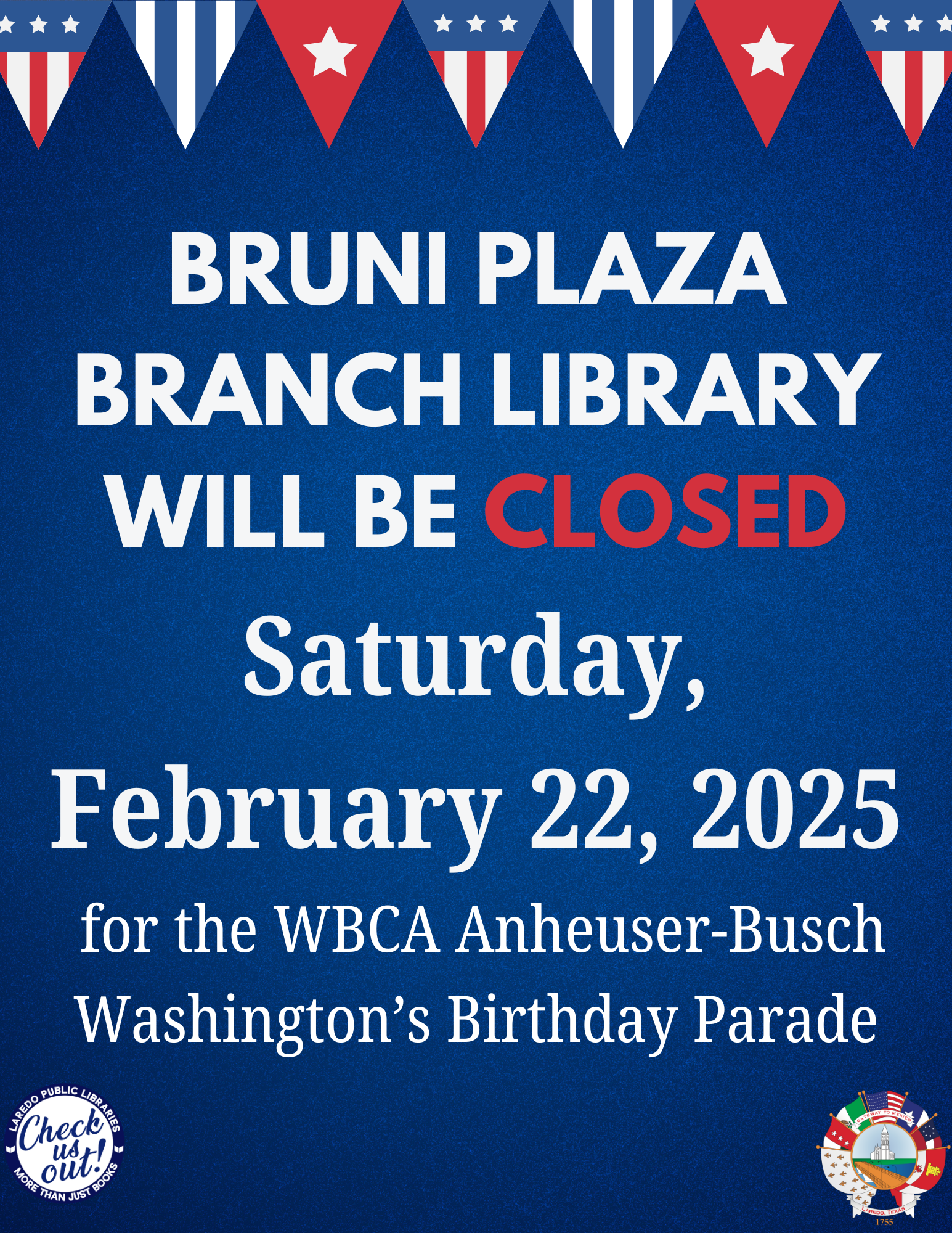 Bruni Plaza Branch Library Closed