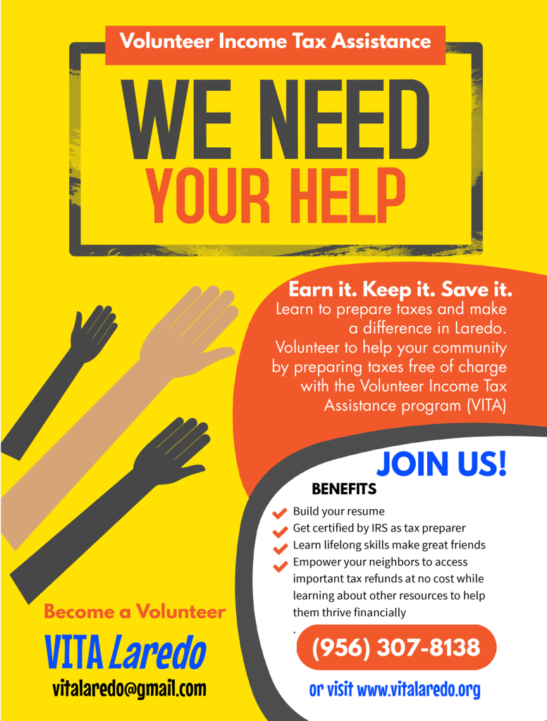 VITA Volunteers | Laredo Public Library